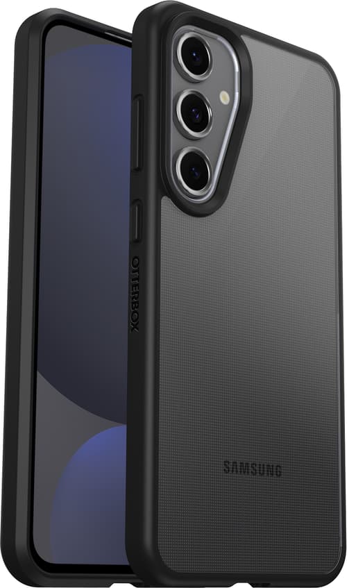 Otterbox React Series Samsung Galaxy S24 Fe Läpinäkyvä, Musta