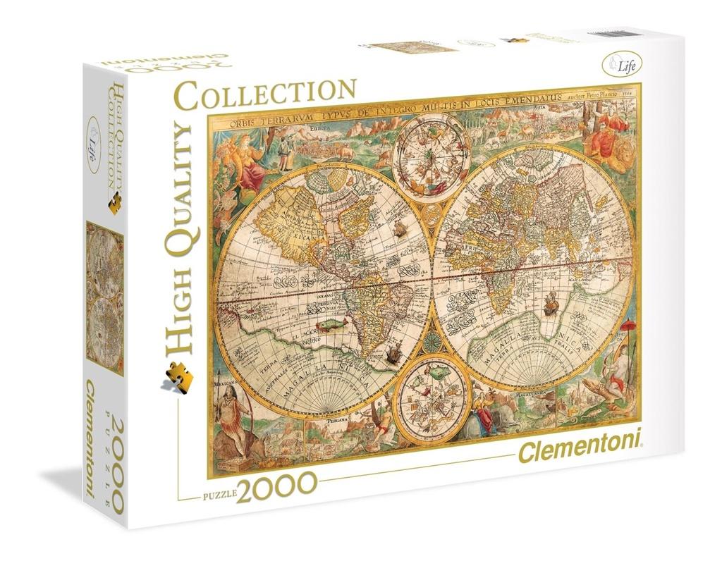 Clementoni Palapeli 2000 Korkealaatuinen Ancient Map