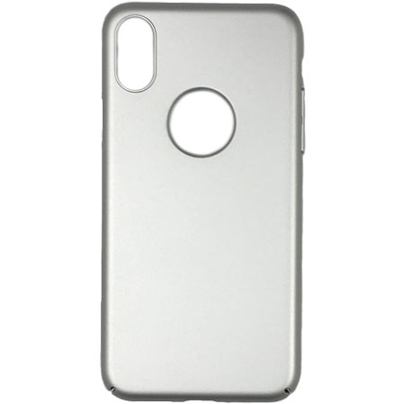 BasicPlus iPhone X suojakuori - hopea