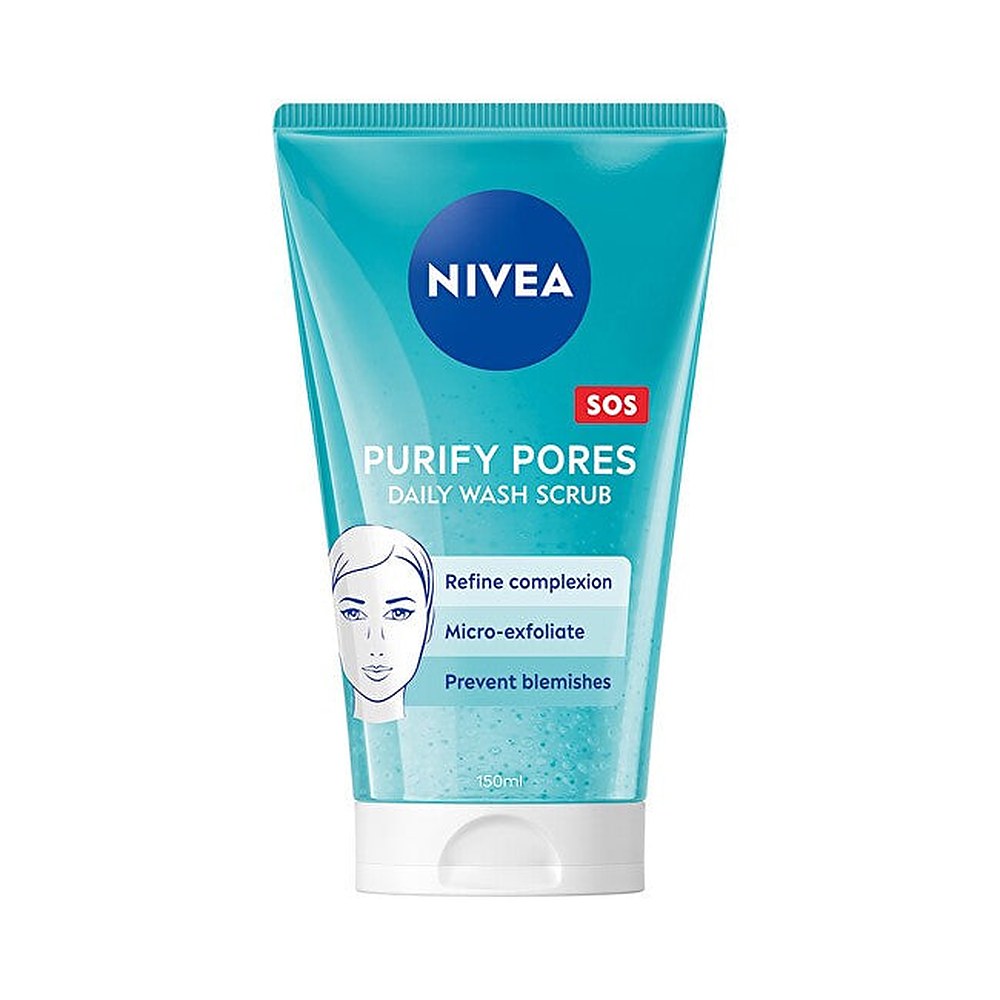 Nivea Päivittäinen puhdistava kuorinta Clean Syvempi - 150 ml
