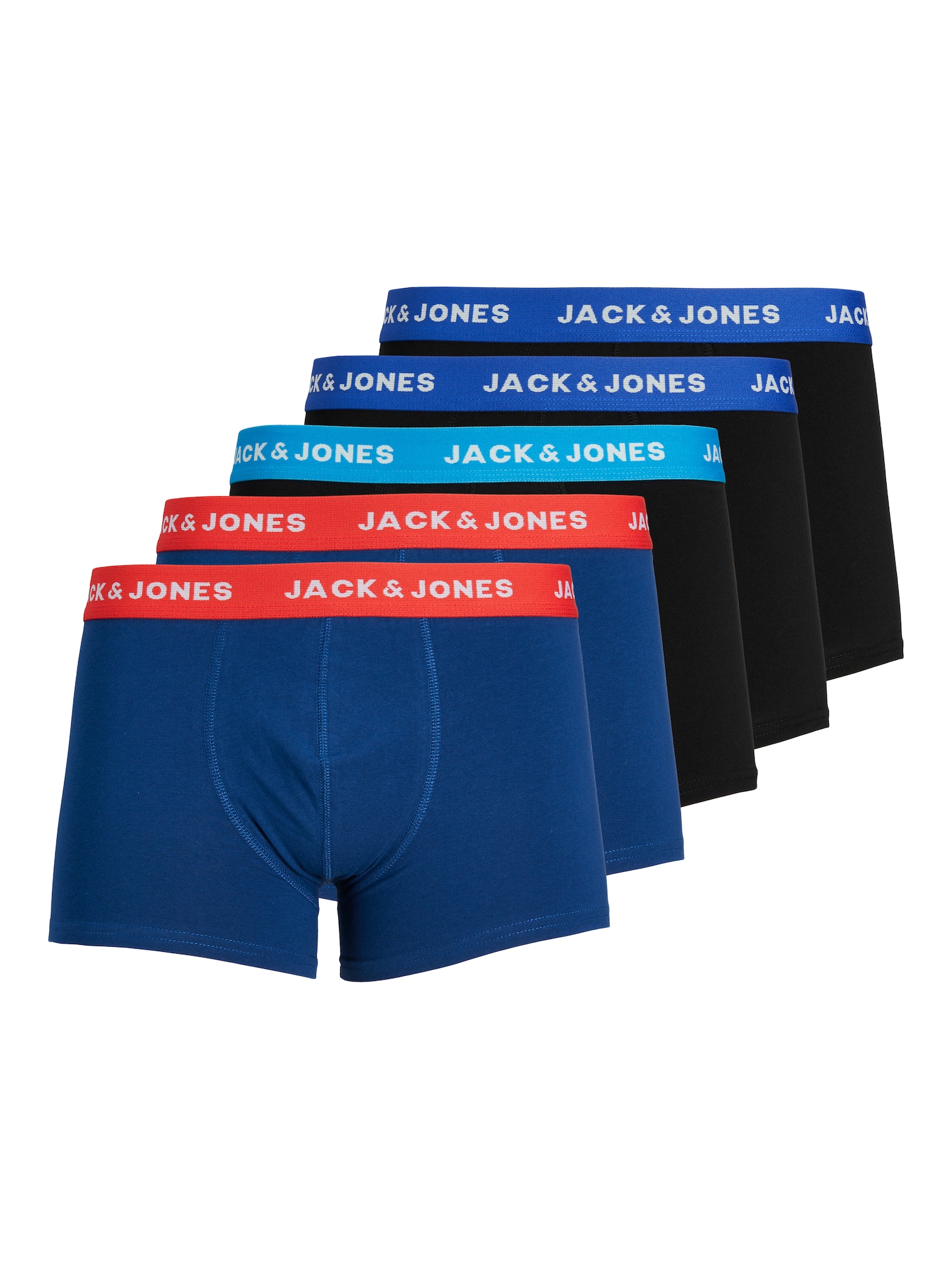 JACK & JONES Bokserishortsit 'Sense' sininen / musta
