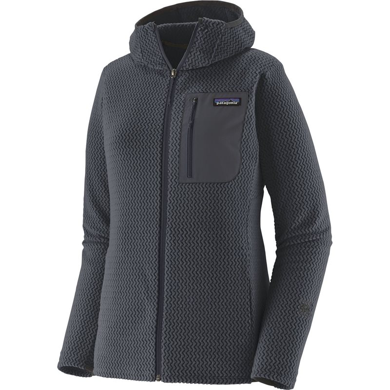 Patagonia W's R1 Air Full-ZipHoody Smolder Blue - XL