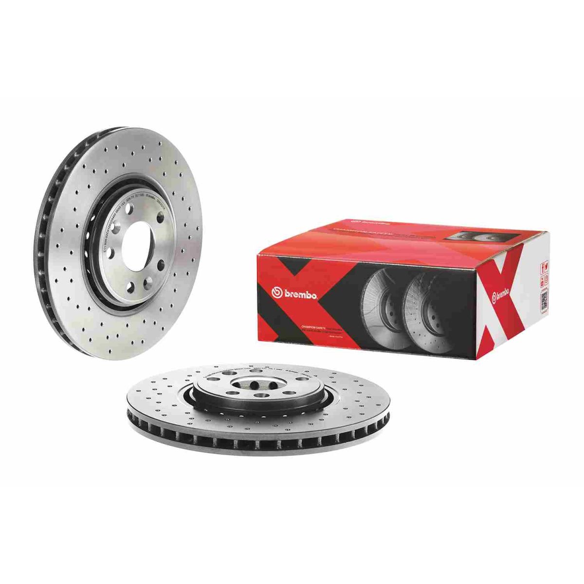 Jarrulevy BREMBO 09.B352.1X