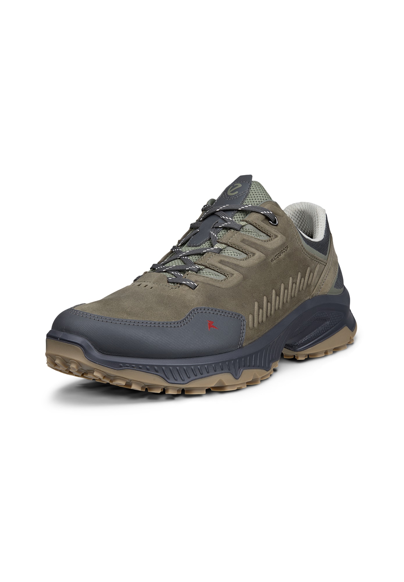 ECCO Urheilulliset nauhakengät 'Receptor XP' marine / khaki / pastellinvihreä