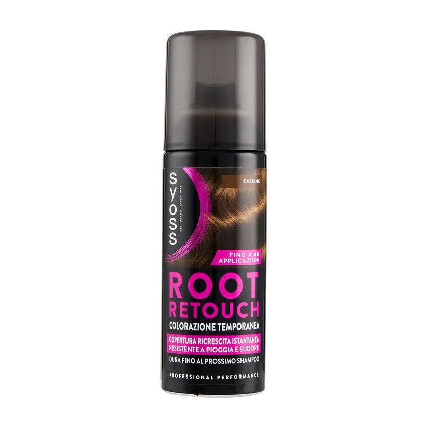 Syoss Root Retouch Väliaikainen Värjäys 120 ml Ruskea