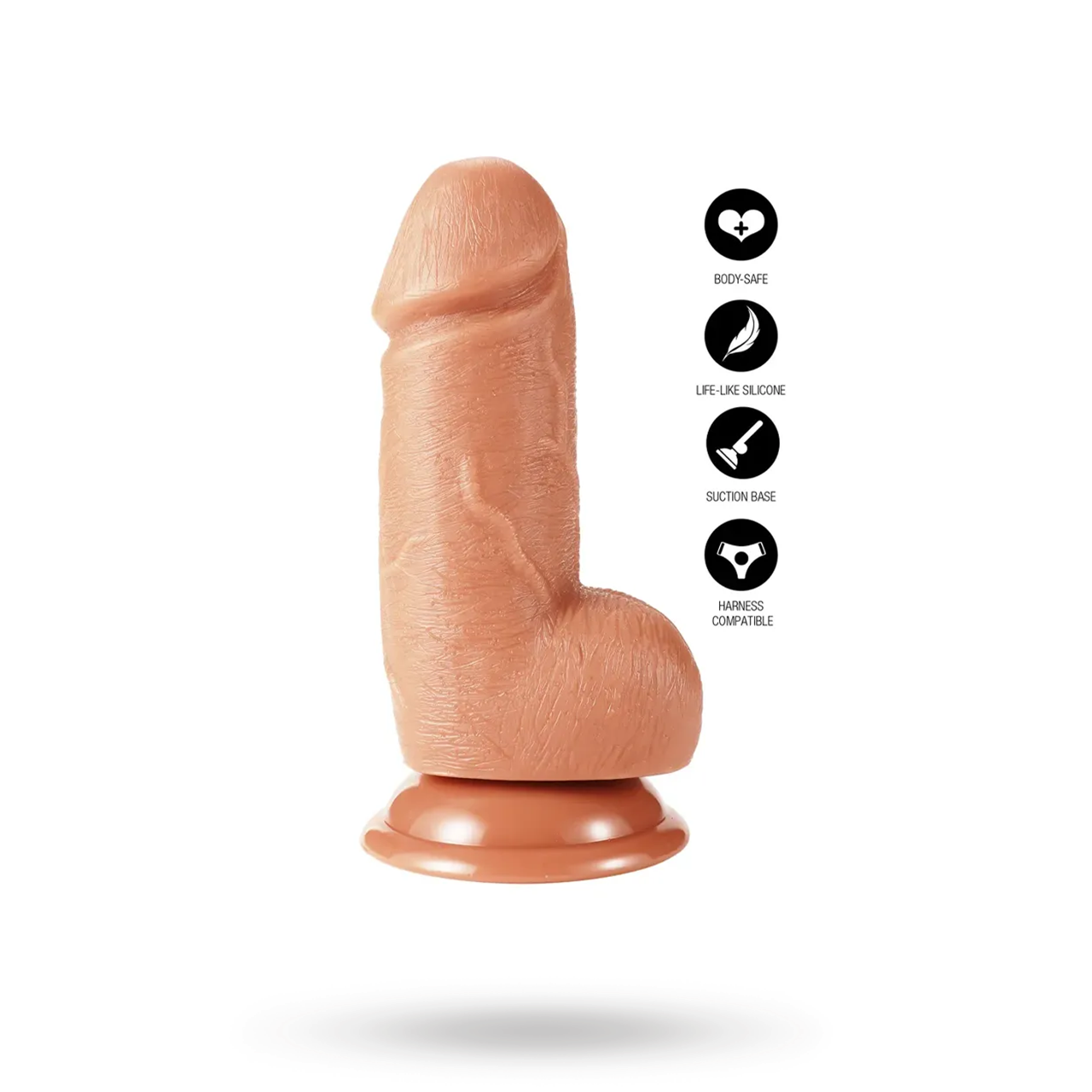Inferno Realistic Dildo 16 cm Realisitinen dildo