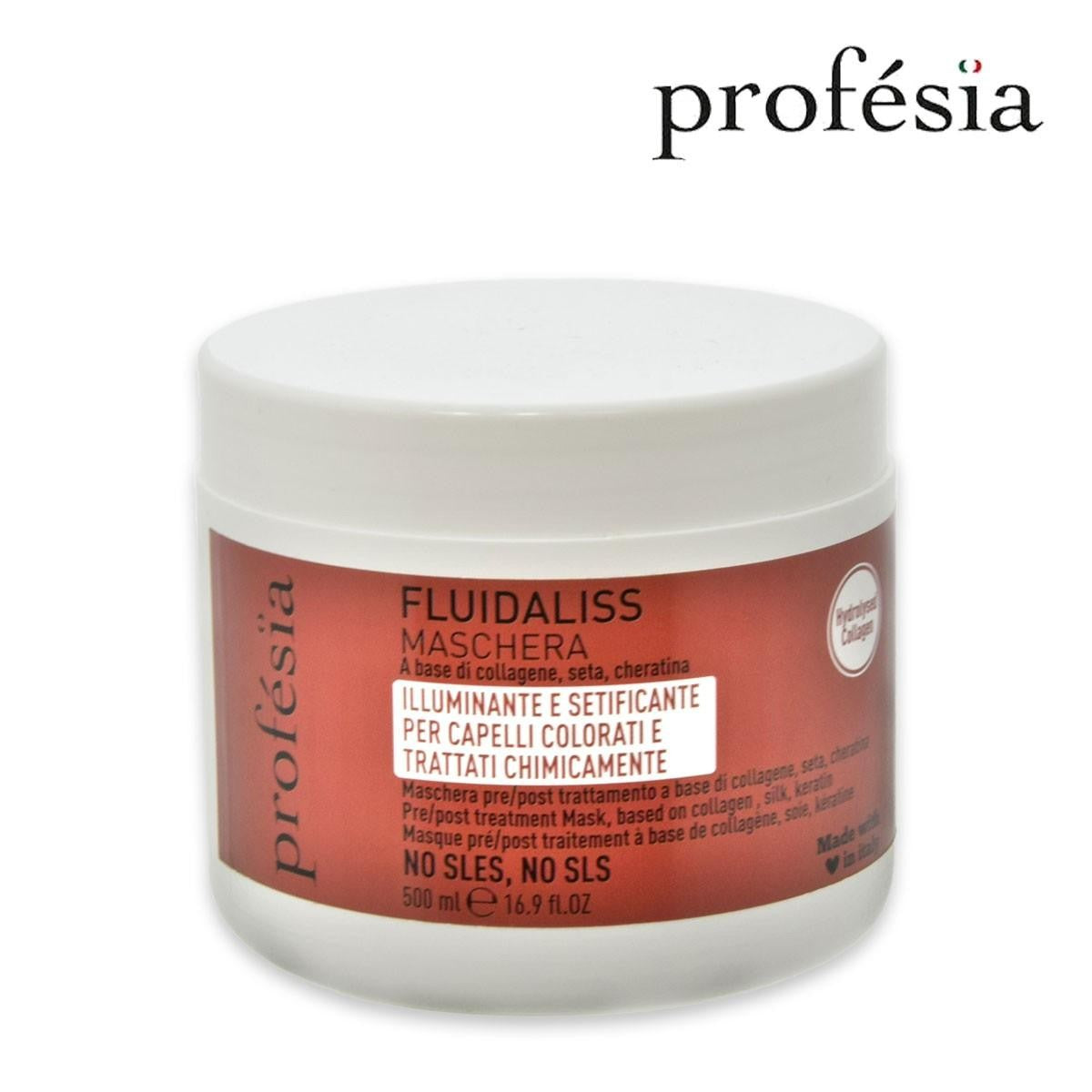 Profesia fluidaliss jälkihoidon valaiseva naamio 500 ml 7002