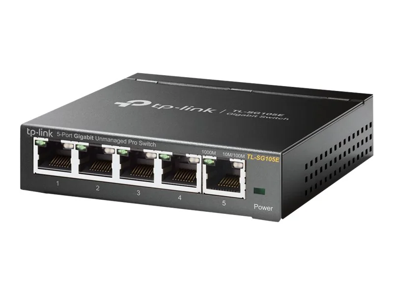 TP-Link TL-SG105E, Hallittu, L2, Gigabit Ethernet (10/100/1000)
