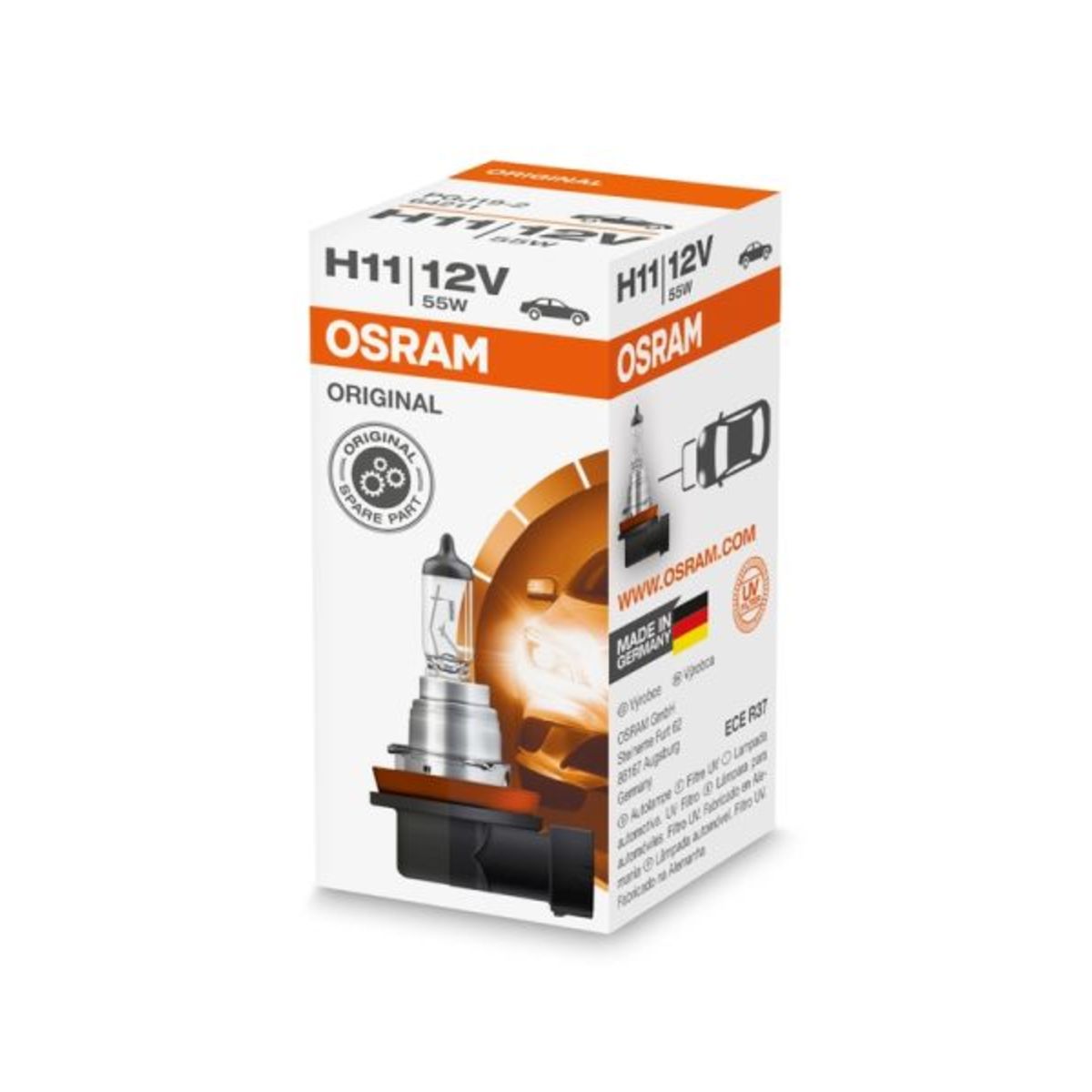 Polttimo, kaukovalo OSRAM 64211