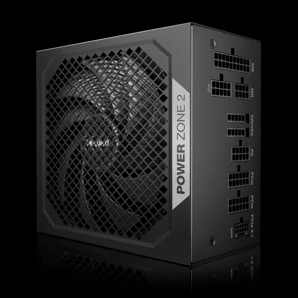 be quiet! POWER ZONE 2 750 Virtalähde - 750 Watt - 140 mm - ATX 3.1 - 80 Plus Platina sertifioitu
