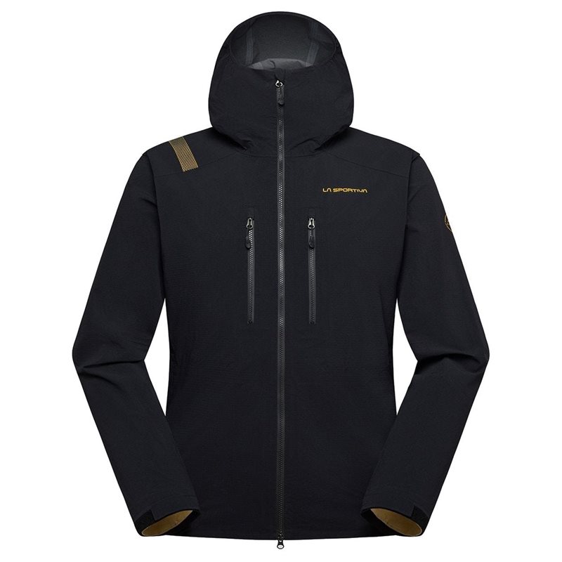 La Sportiva Helixir Shell Jkt M Black/Chalk - 2XL