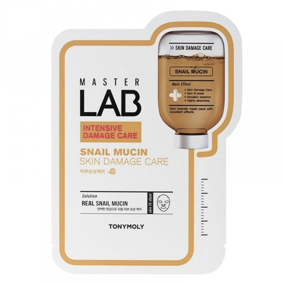 Korjaava kangasnaamari TonyMoly Master Lab kasvoille 19 g