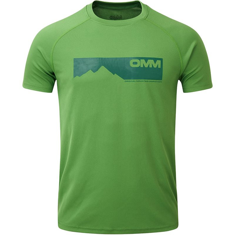 OMM Bearing Tee SS M Green Mountain - XL