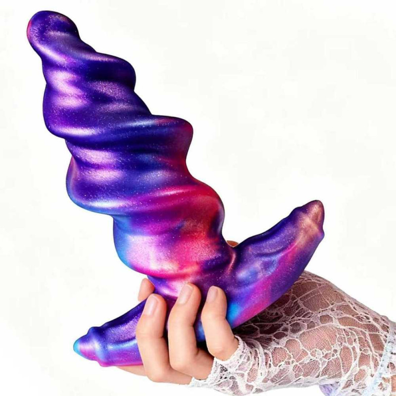 Unicorny Spiraltal Plug 19 cm XL-anaalitappi