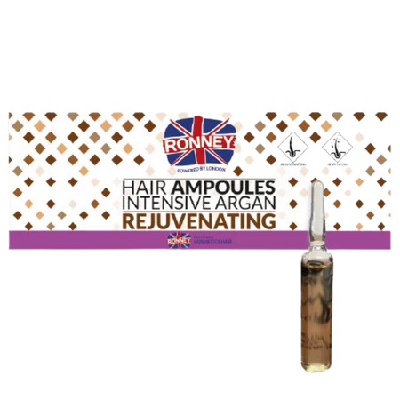 Ronney Hair Ampullit Intensive Argan Rejuvenating 12 x 10 ml