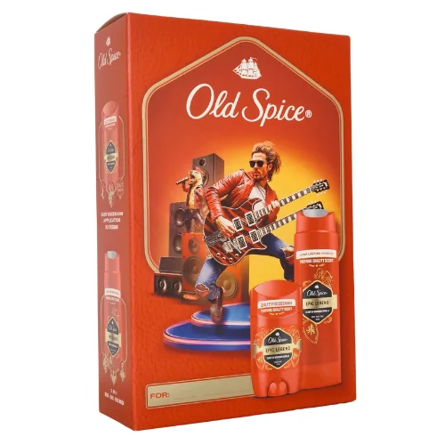 Old Spice Epic Legend Lahjapakkaus Miehille – 2 kpl