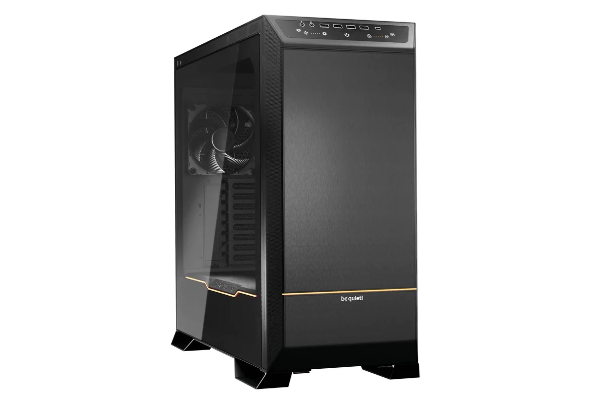 be quiet! DARK BASE PRO 901 -täystornikotelo ikkunalla ja RGB-valaistuksella, musta