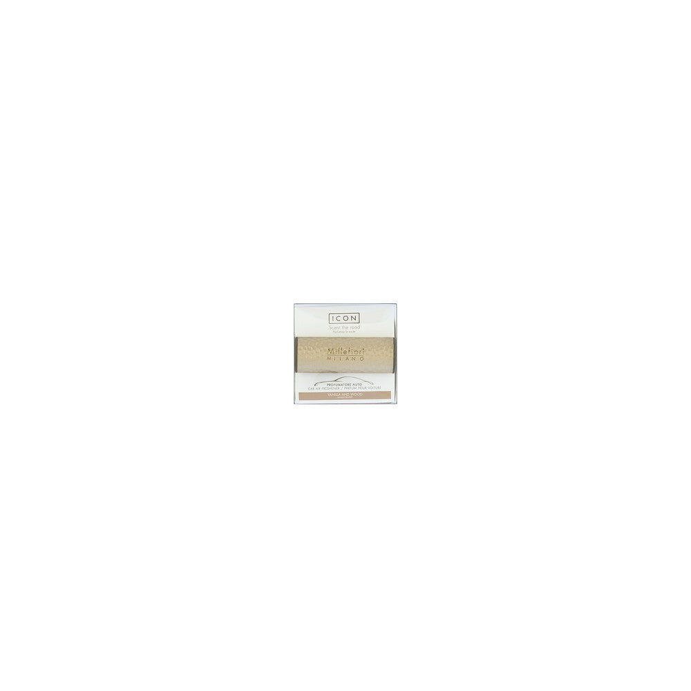 Millefiori Milano Icon Vanilla & Wood Metal Auton ilmanraikastin