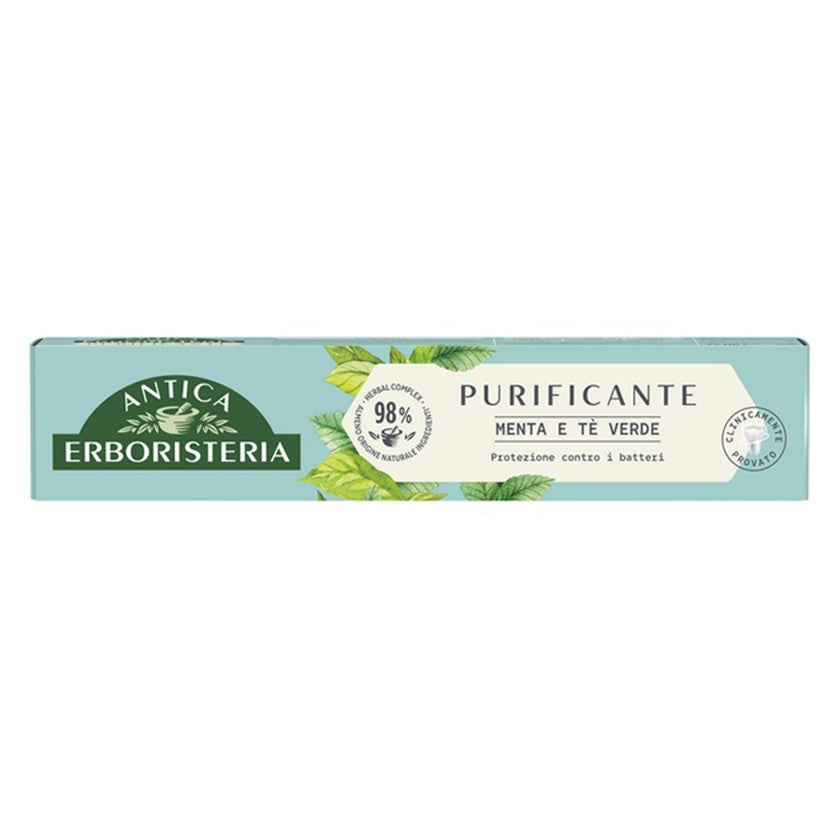 Antica erboristeria Antica Erboristeria Puhdistava hammastahna minttu ja vihreä tee 75 ml