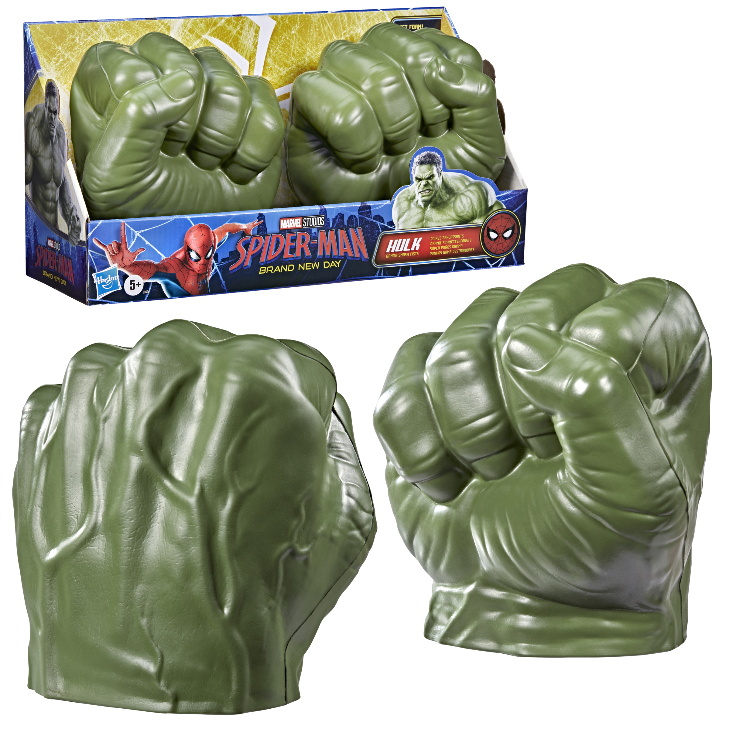 Spider-Man Movie Hulk Gamma Smash Fists
