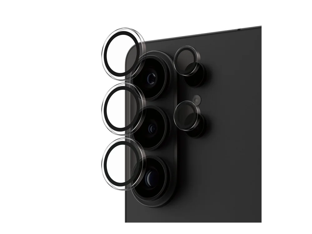 PanzerGlass ® Hoops® Camera Lens Protector Transparent Samsung Galaxy S26 Ultra, Samsung, Samsung - Galaxy S26 Ultra, Asennus kuivana, Naarmuuntumisenkestävä, Iskunkestävä, Läpinäkyvä, 1 kpl