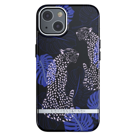Richmond & Finch Sininen Cheetah iPhone 13 suojakotelo