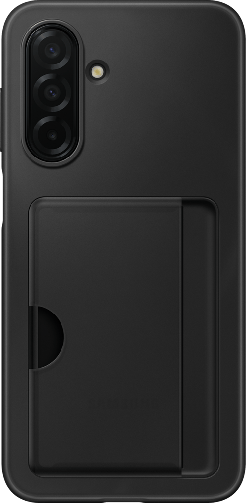 Samsung Galaxy A26 Card Slot Case -suojakuori, Musta