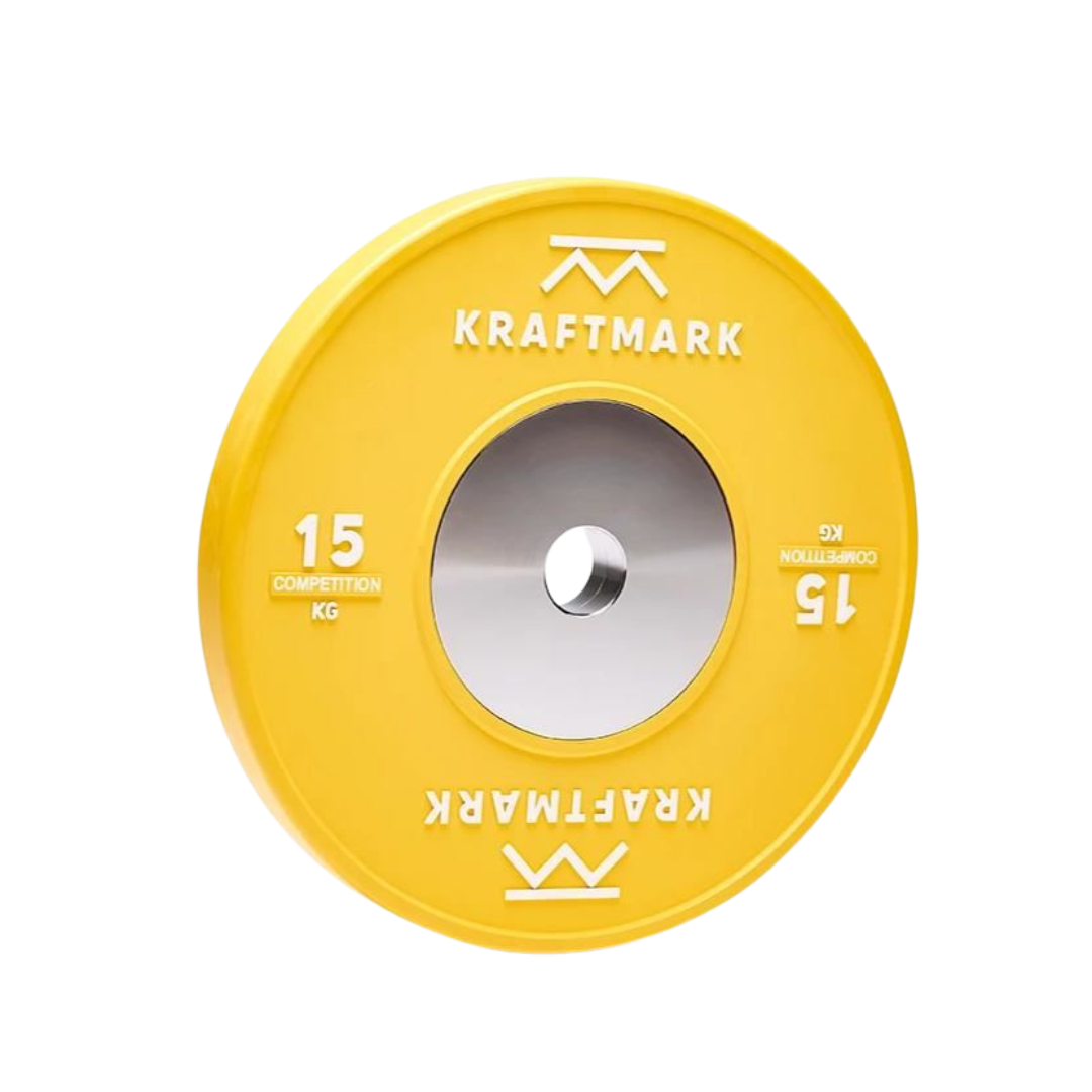 Kraftmark Bumper Kilpailulevypaino 50mm - 15kg