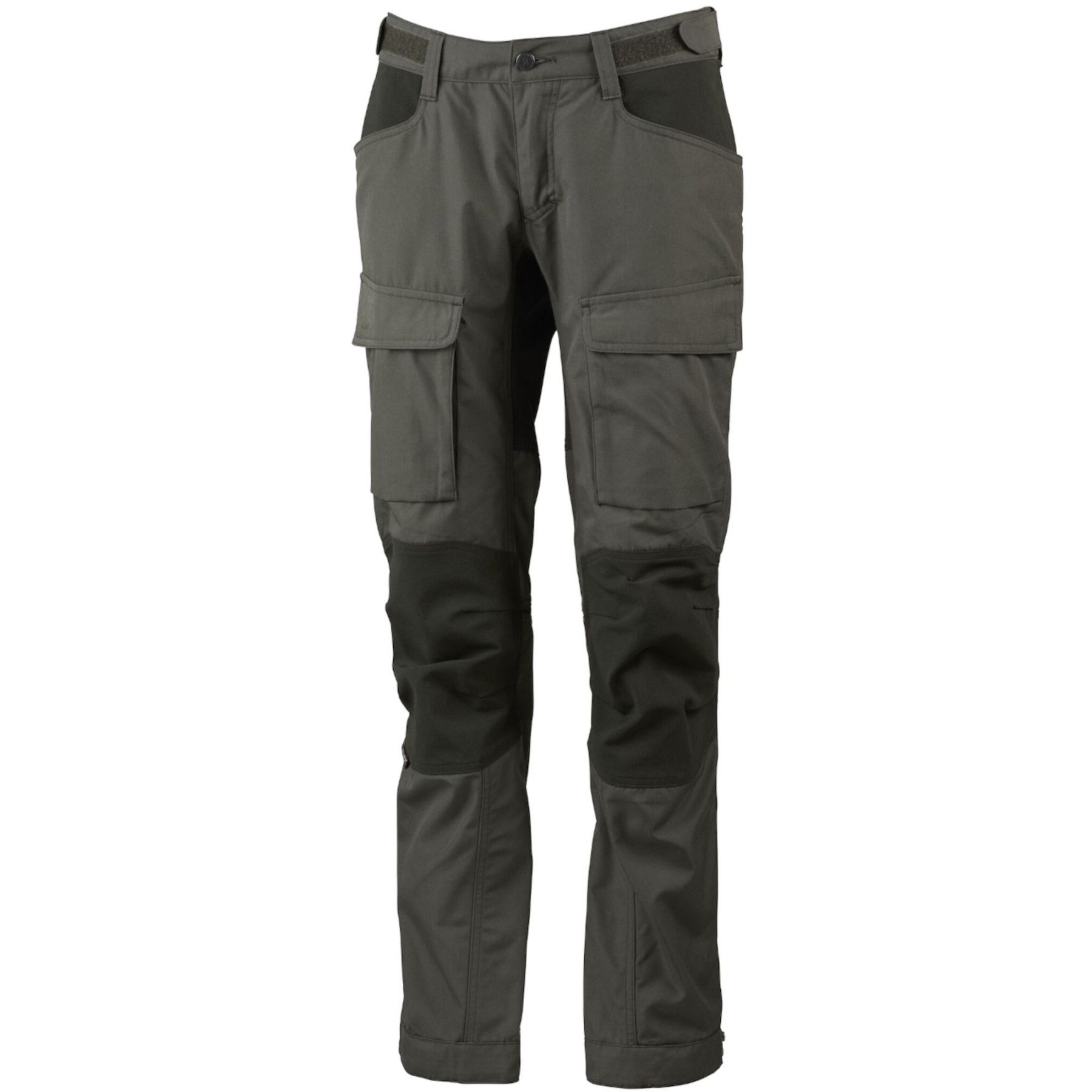 Lundhags Authentic II Housut, vaellushousut, naiset, harmaa