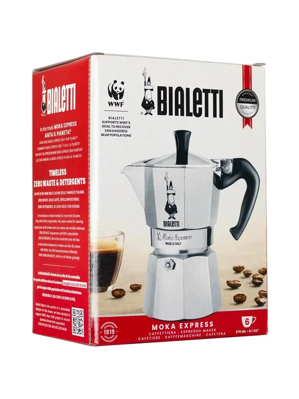 Bialetti Moka Express 6 kupillista