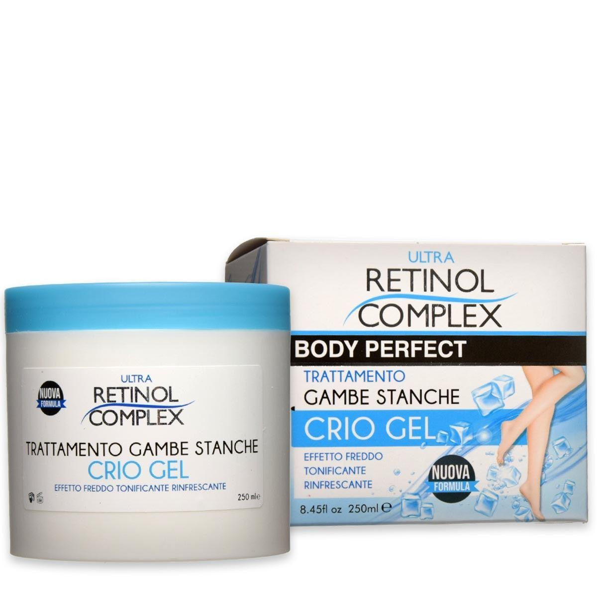 Retinol complex Crio Gel Gambe Stanche 250 ml — Gel gambe