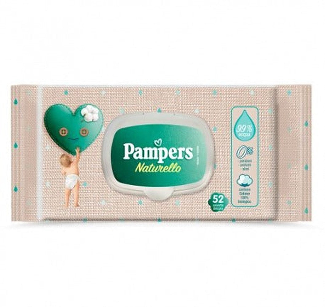 Pampers Naturello 52 pyyhettä