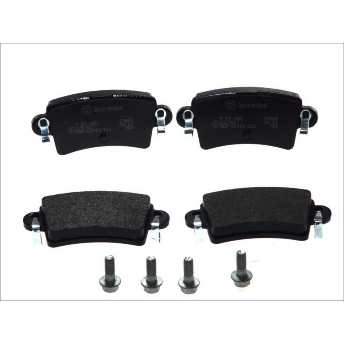 Jarrupalat, levyjarru BREMBO P 59 040