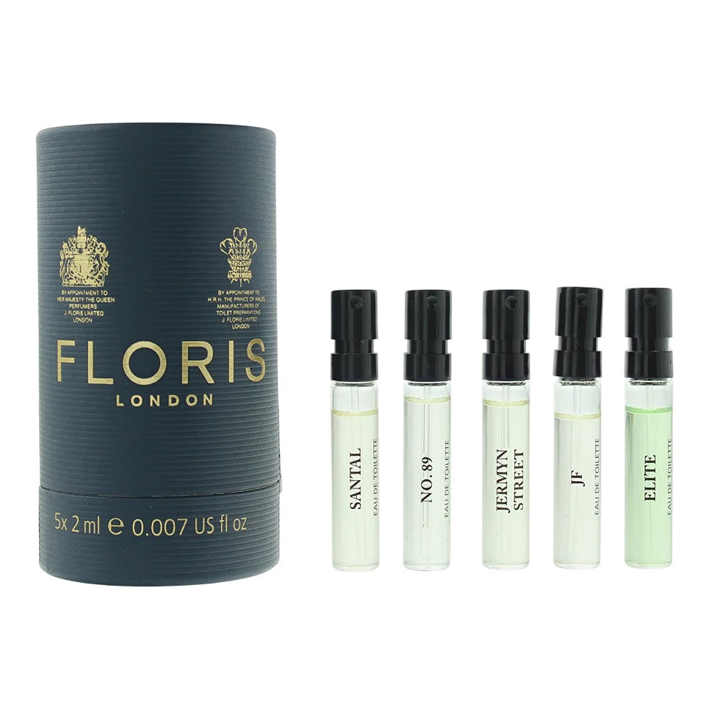 Setti Floris Of London: No. 89 2 ml + Santal 2 ml + Jermyn Street 2 ml + JF 2 ml + Elite 2 ml