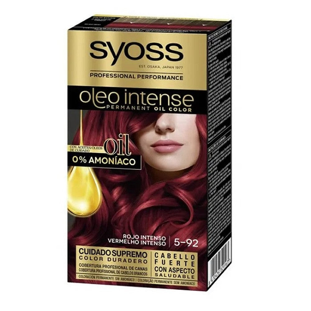 Syoss Oleo Intense Color Permanent 5-92 Intense Red