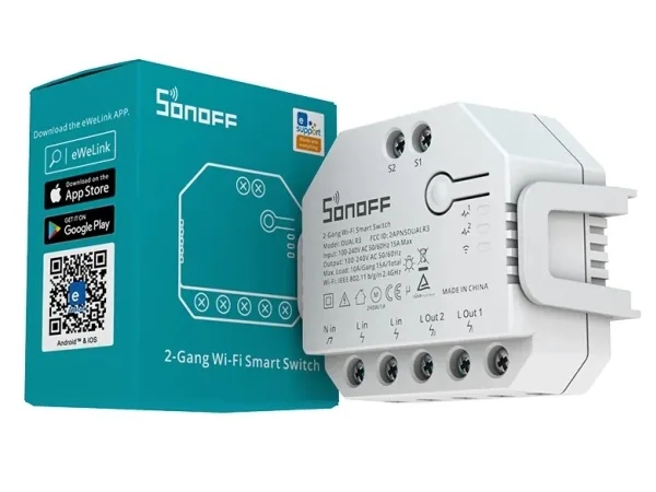 Sonoff älykäs kytkin Sonoff Dual R3 Lite