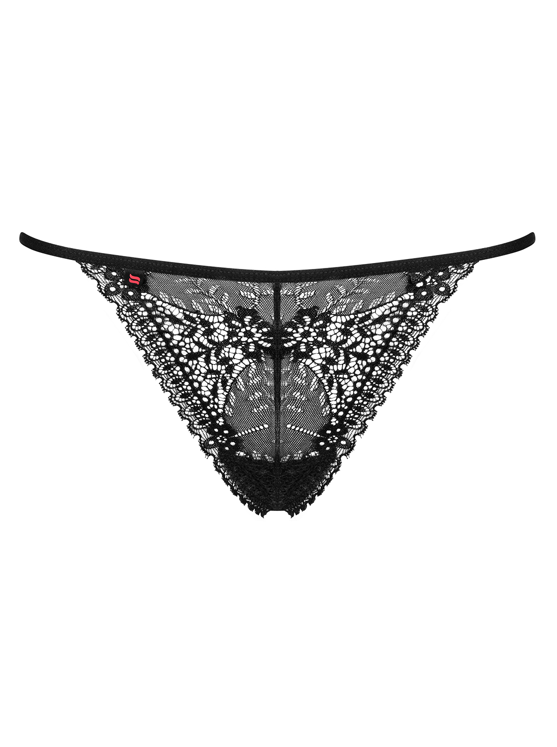 Obsessive Intensa Thong Black S/M Pitsi pikkuhousut