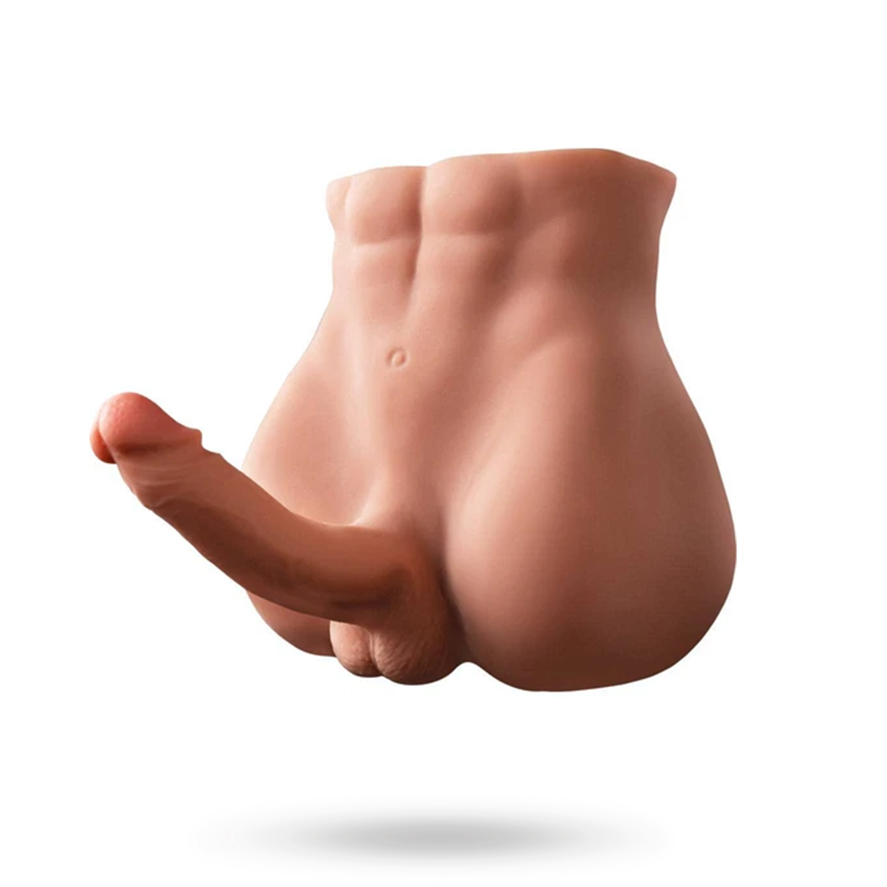 Bertlett Thrusting & Vibrating Dildo Mies Seksinukke