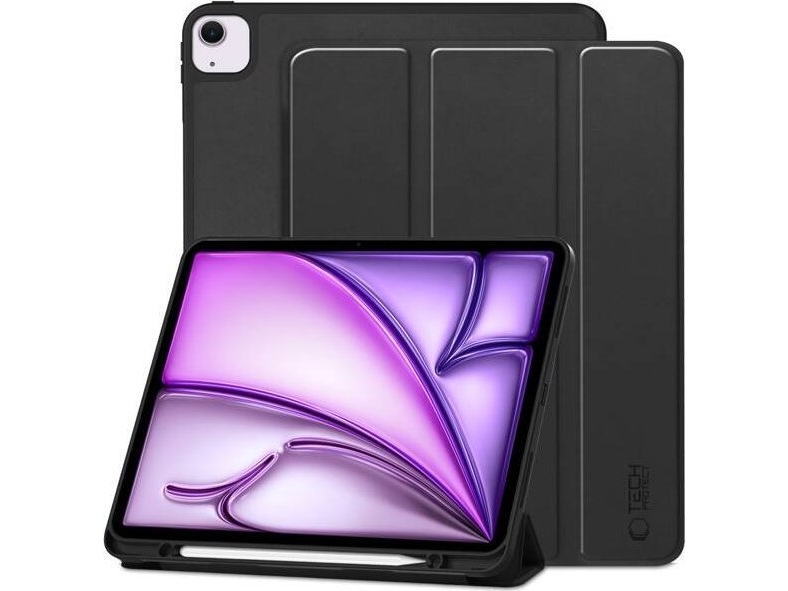 Tech-Protect SC Pen Case for iPad Air 13" (2024/2025/2026) - Black