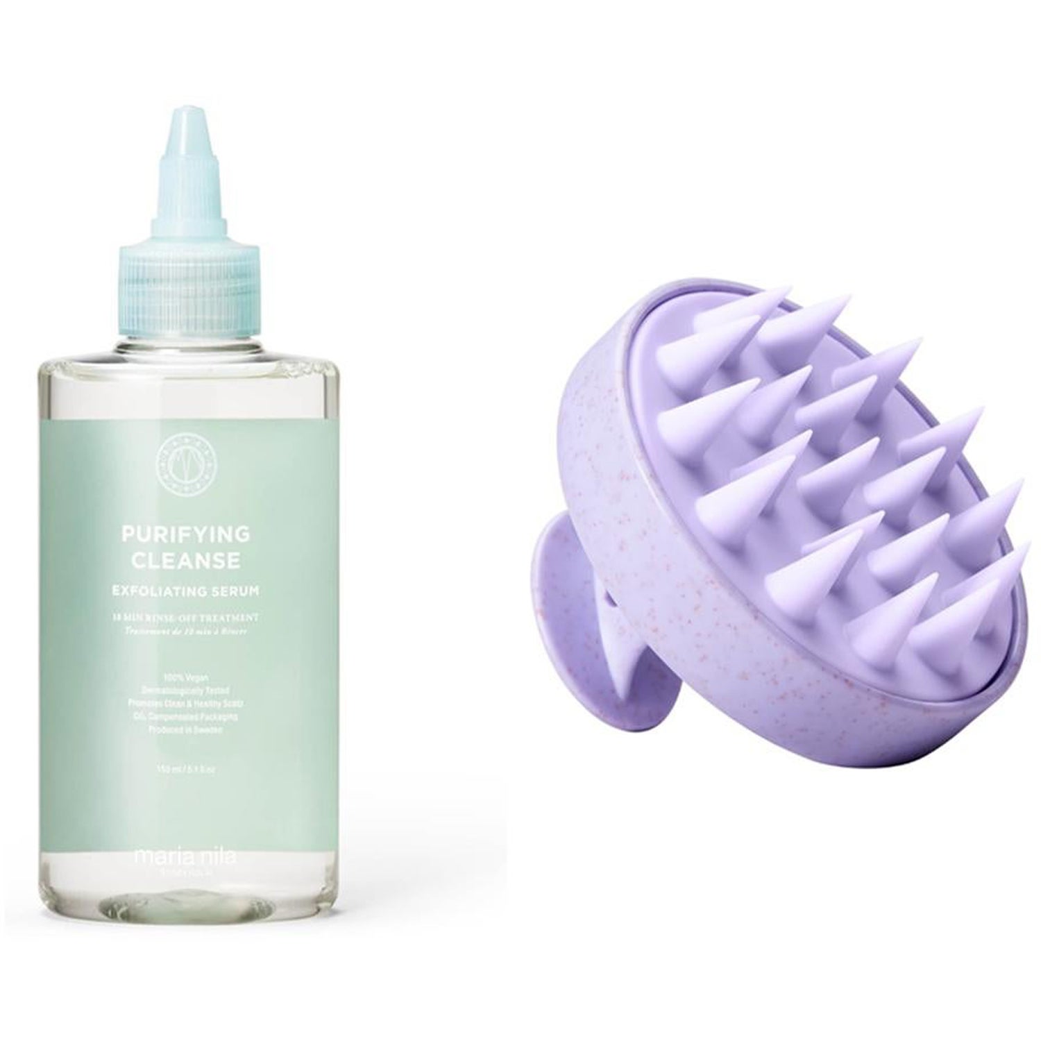 Maria Nila Perfect Scalp Set Purifying Cleanse 150 ml & Scalp Brush