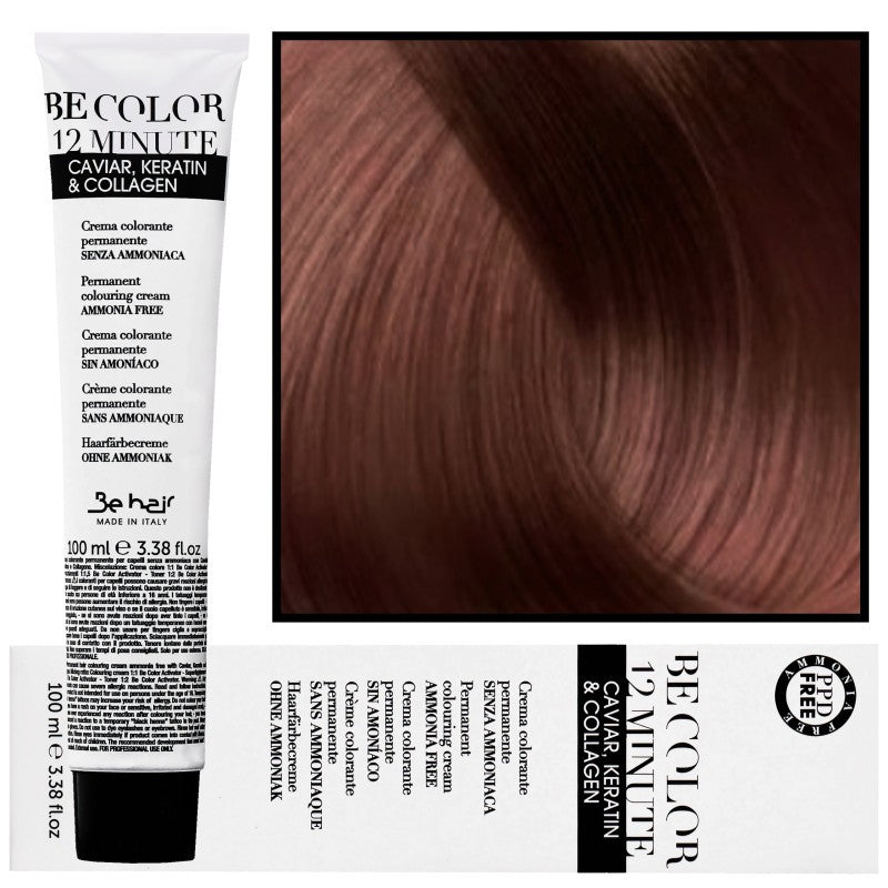 Be Hair Be Color Hiusväri 12 minuuttia 100ml 7,7 | Keskiruskea Blondinruskea