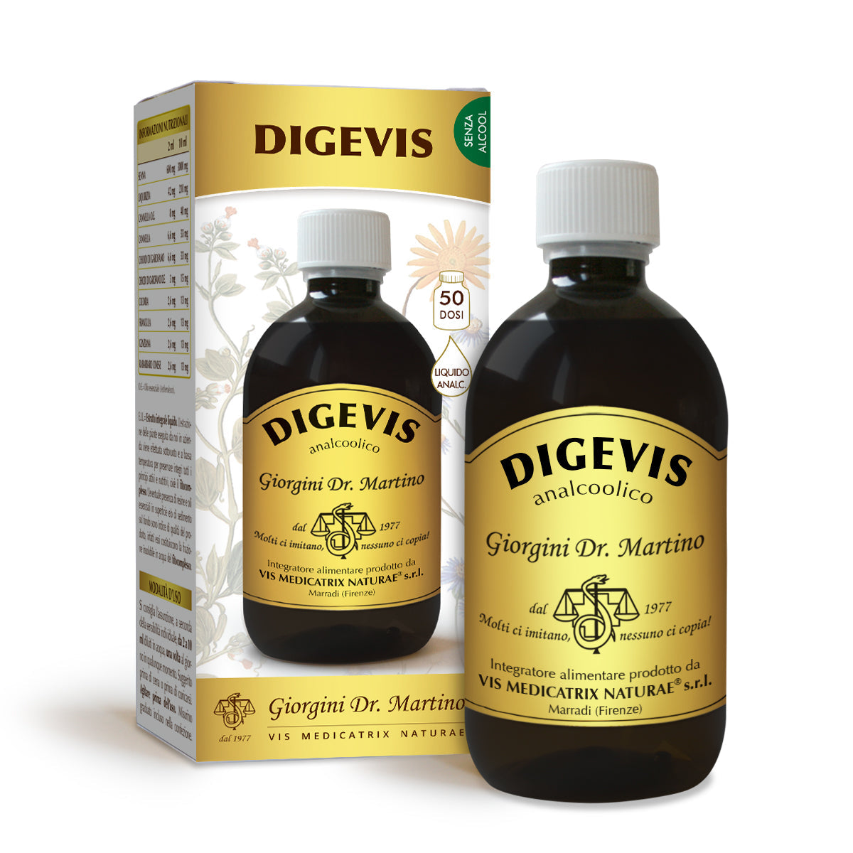 Dr Giorgini Digevis alkoholiton neste 500 ml