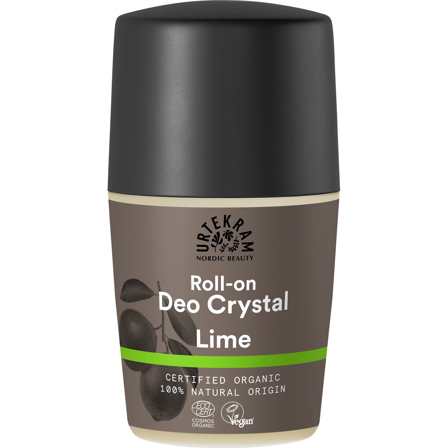 Urtekram Lime Deo Crystal Roll-on 75ml 50 ml
