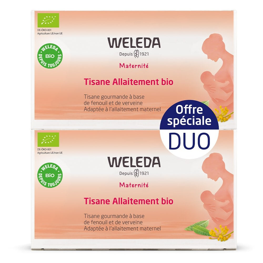 Weleda Äitiys Imetysteetä LUOMU 2x20 pussia Lotto × 2