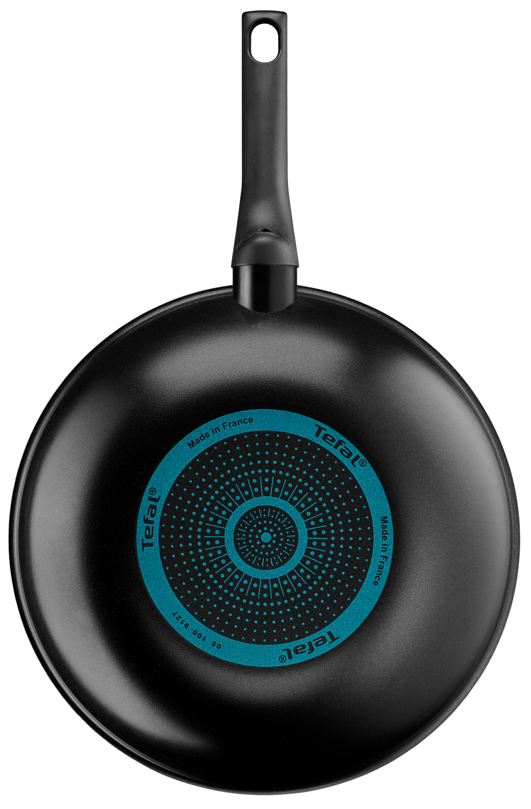 Tefal Easy Cook & Clean B55519, Pyöreä, Vokki-/öljyvokkipannu, Musta, Titaani, Alumiini, Lämpöpiste