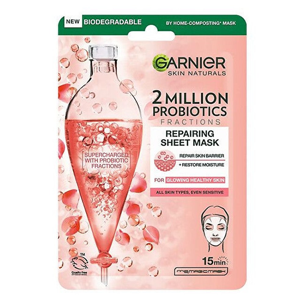Garnier Uudistava kangasnaamio probioottisilla fraktioilla Skin Naturale S (Repairing Sheet Mask) 22 G