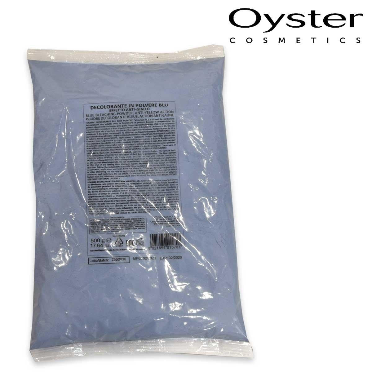 Oyster Deco-jauheen täyttö A1201 Omena 500 g. Rev.07/2021Antikeltainen-Azzurro/Lq Un1479