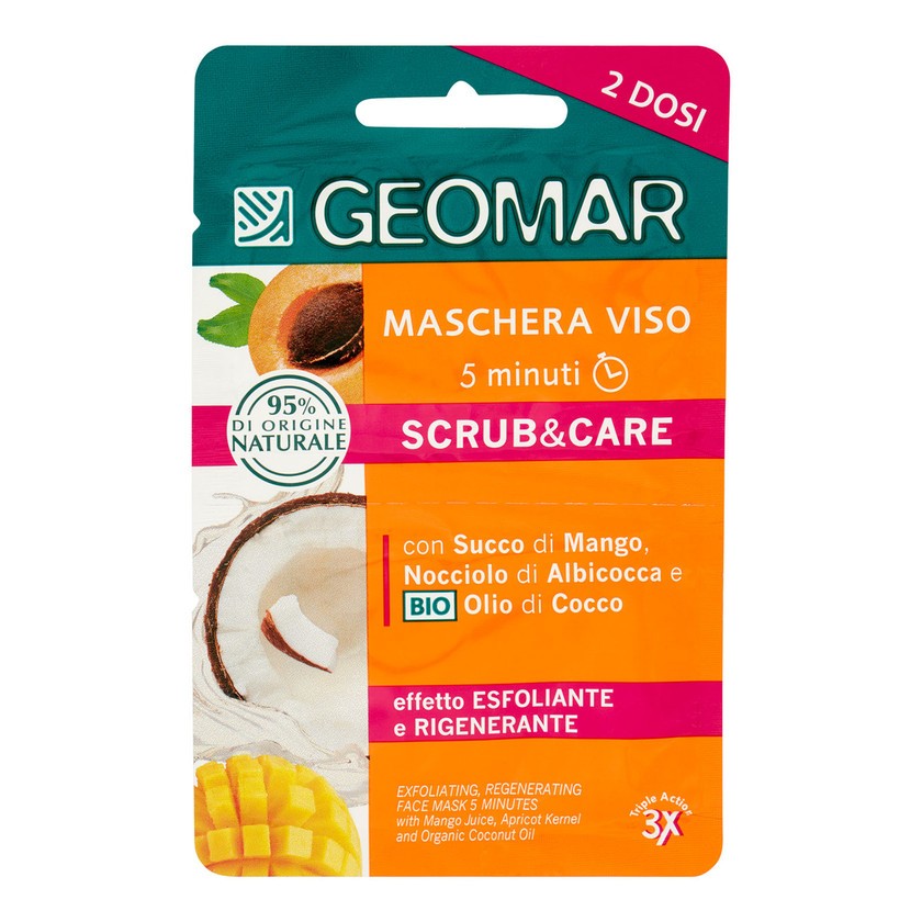 Geomar Kuoriva Kasvonaamio 15 ml