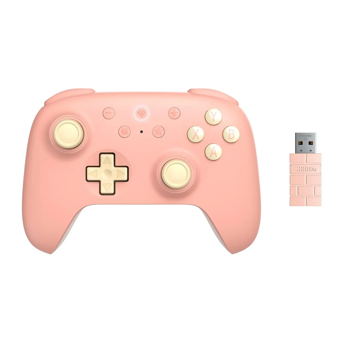 8BitDo Ultimate 2C 2.4G - Hall Effect - PC - Peach - Wireless Controller - Android