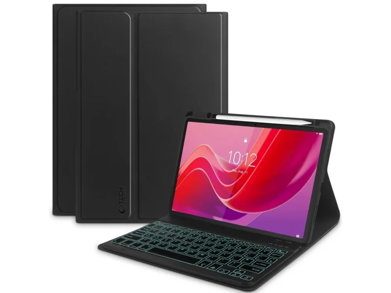 Tech-Protect SC Pen + Keyboard Case for Lenovo Tab M11 11" TB-330 - Black (US International)